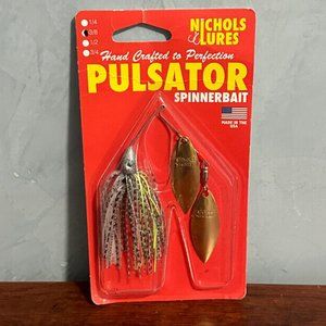 Nichols Lures Gold Rush Series Spinnerbait 3/8oz‎ Bombshell Bass